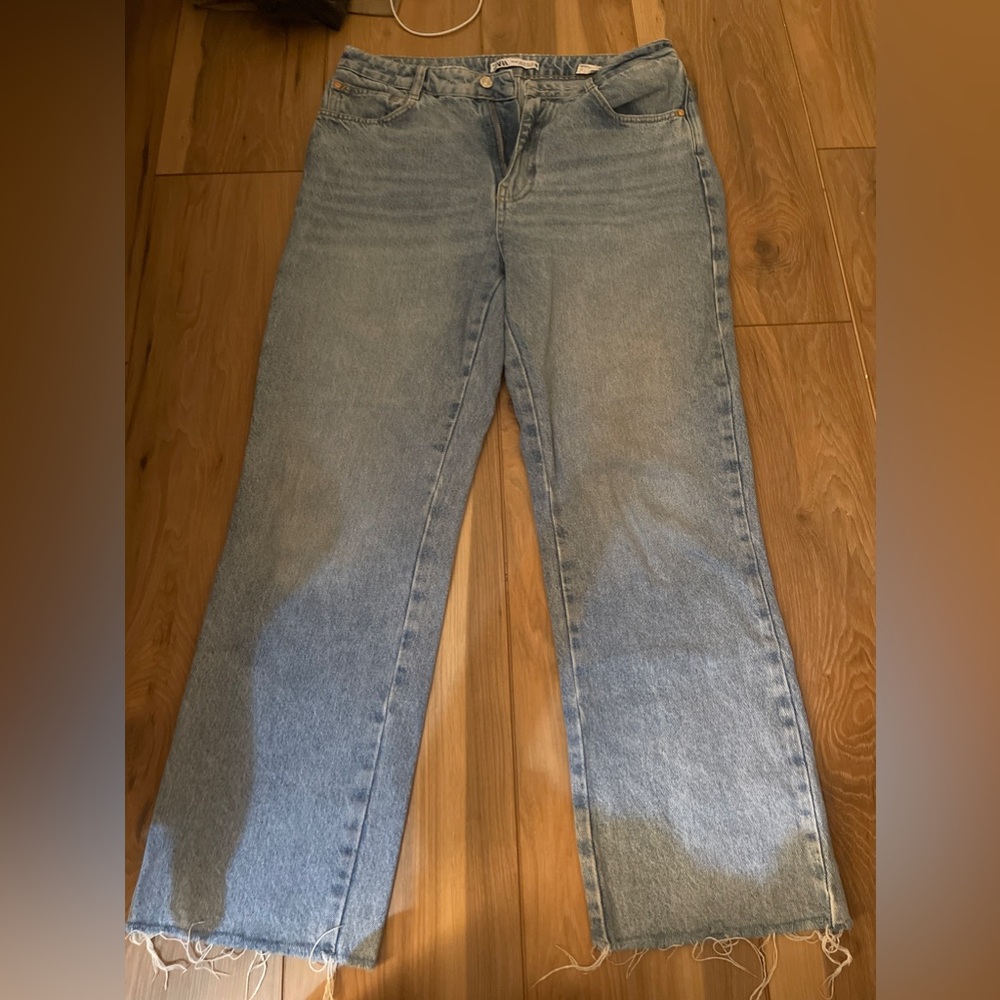 zara women’s straight leg jean
